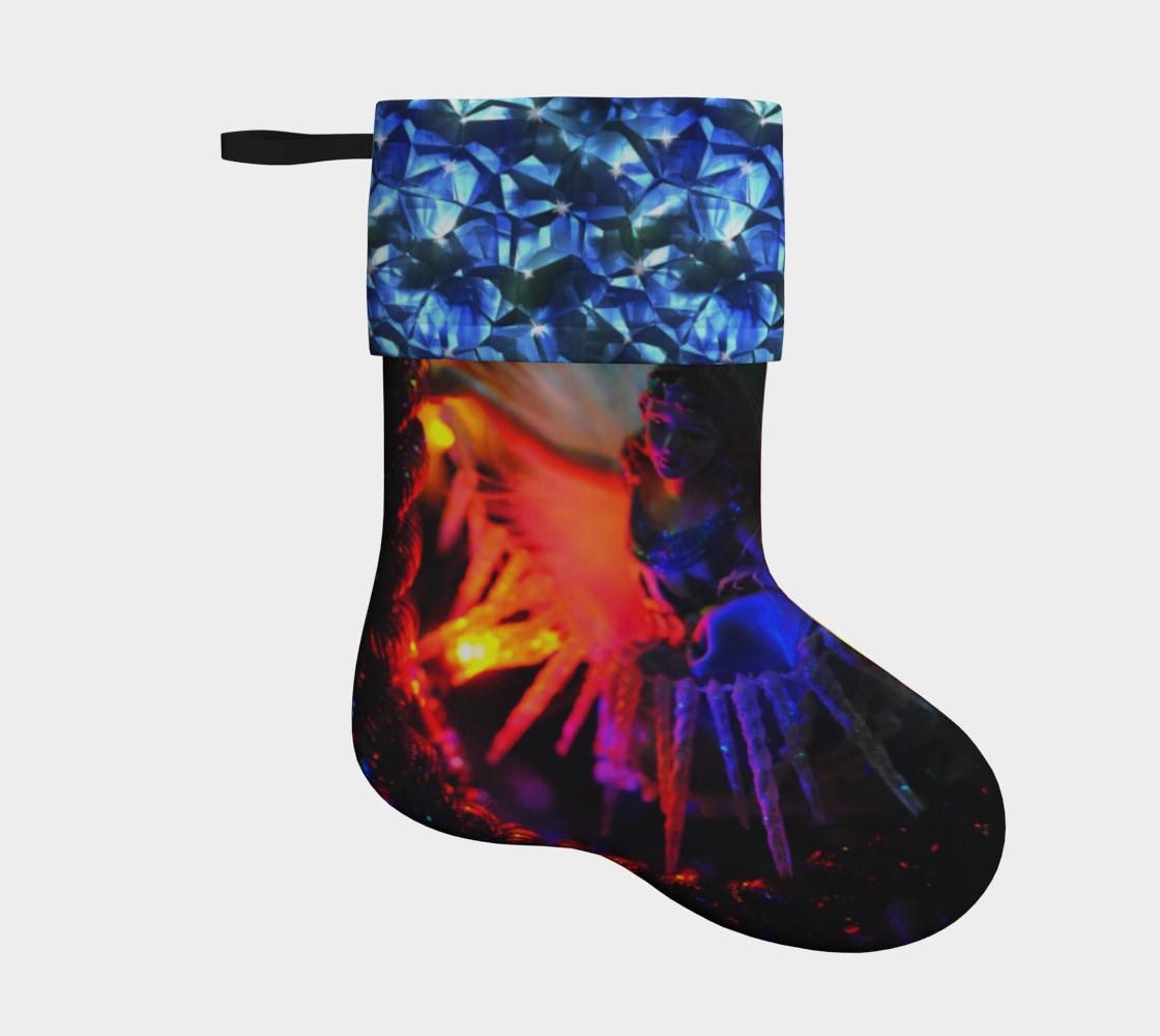 Sugar Plum Fairy Christmas Stocking