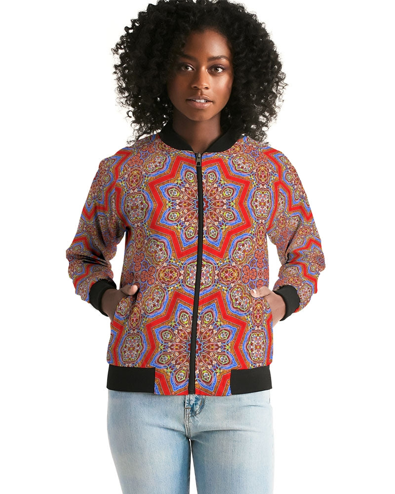 Medieval Kaleidoscope Women's Bomber Jacket