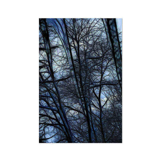 Twilight Icicles Hahnemühle Photo Rag Print