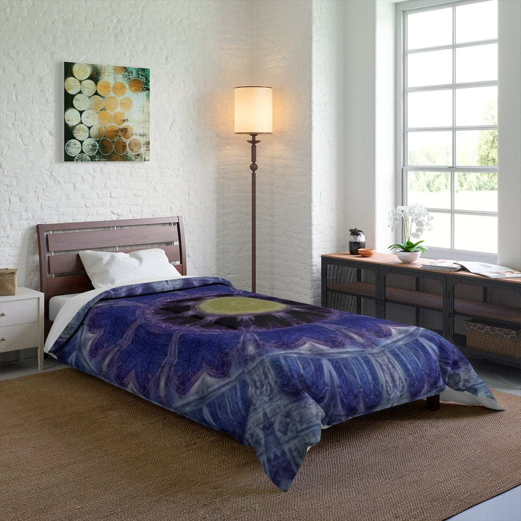 Cathedral Kaleidoscope Comforter