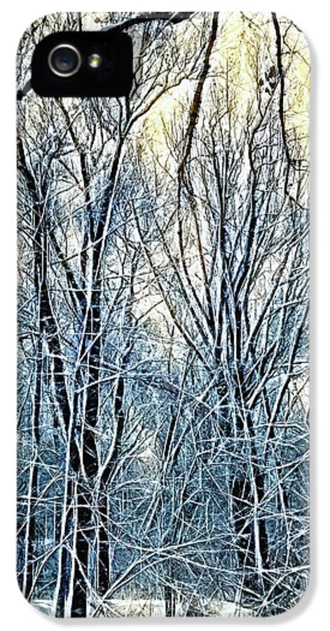 4 Oclock Winter Landscape - Phone Case