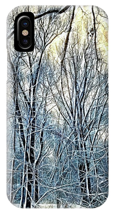 4 Oclock Winter Landscape - Phone Case