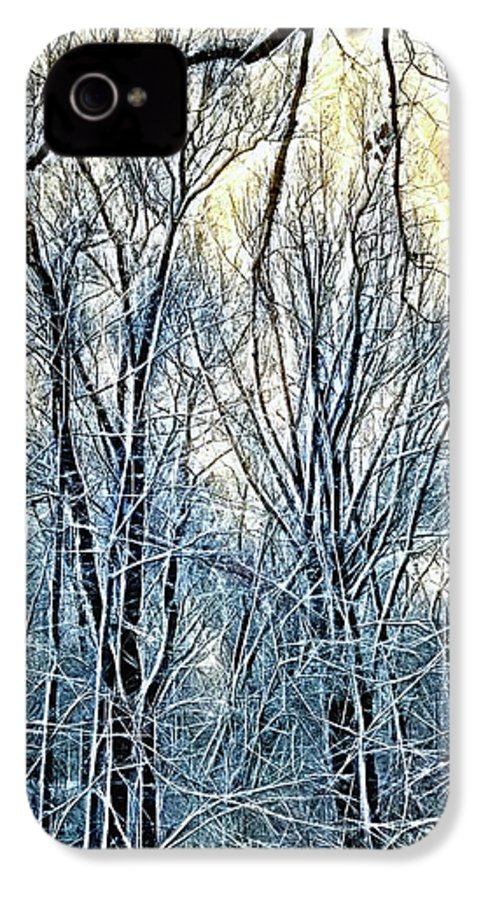 4 Oclock Winter Landscape - Phone Case