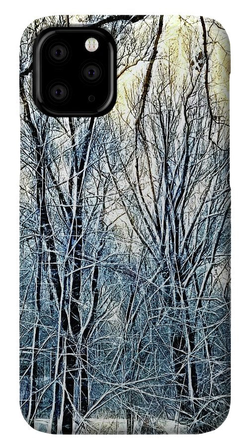 4 Oclock Winter Landscape - Phone Case
