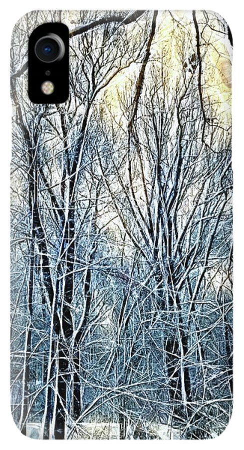 4 Oclock Winter Landscape - Phone Case