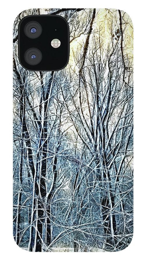 4 Oclock Winter Landscape - Phone Case