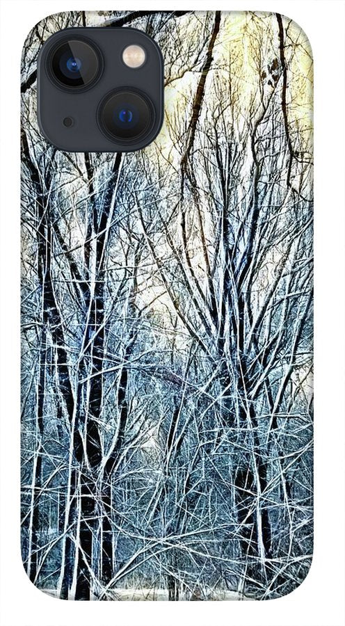 4 Oclock Winter Landscape - Phone Case