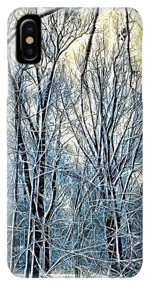 4 Oclock Winter Landscape - Phone Case