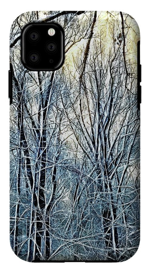 4 Oclock Winter Landscape - Phone Case