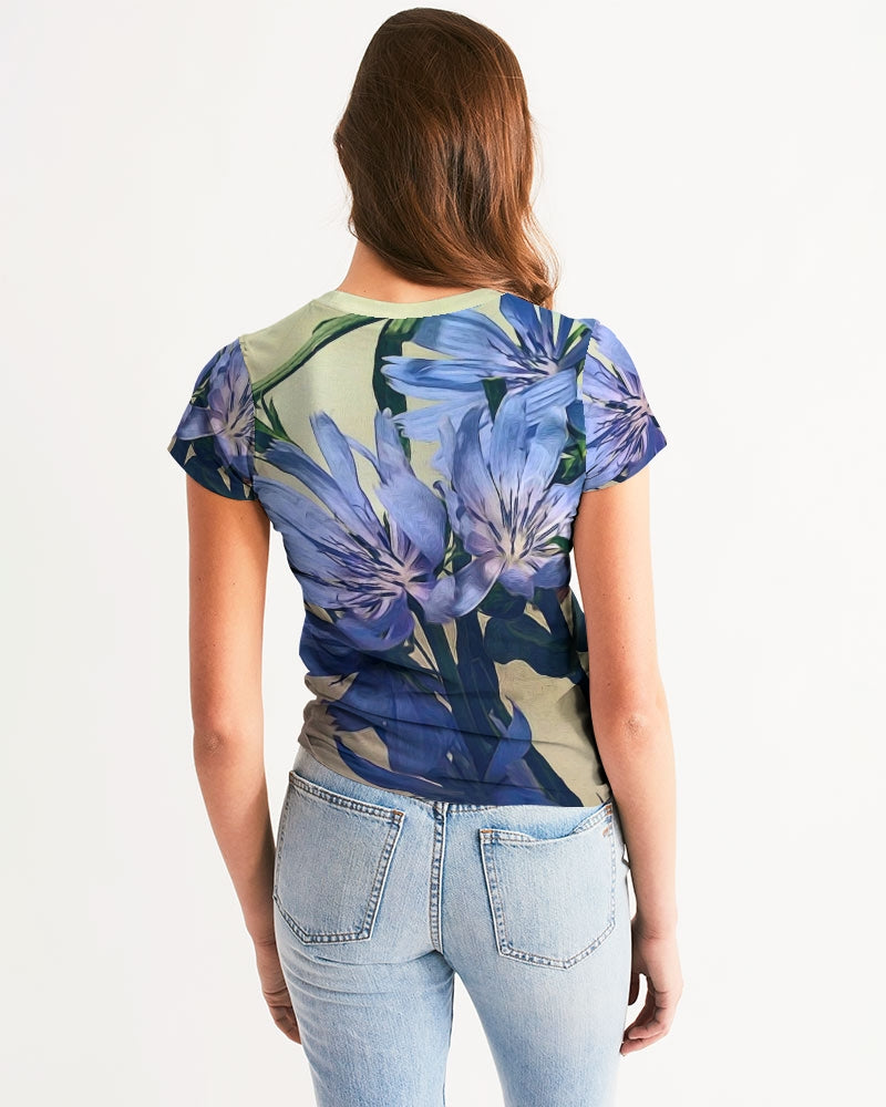 Blue Wildflowers Women's Tee