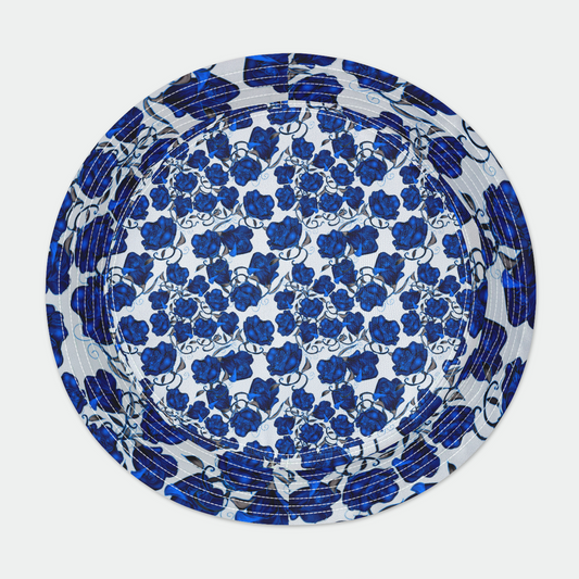 Blue Roses Bucket Hat