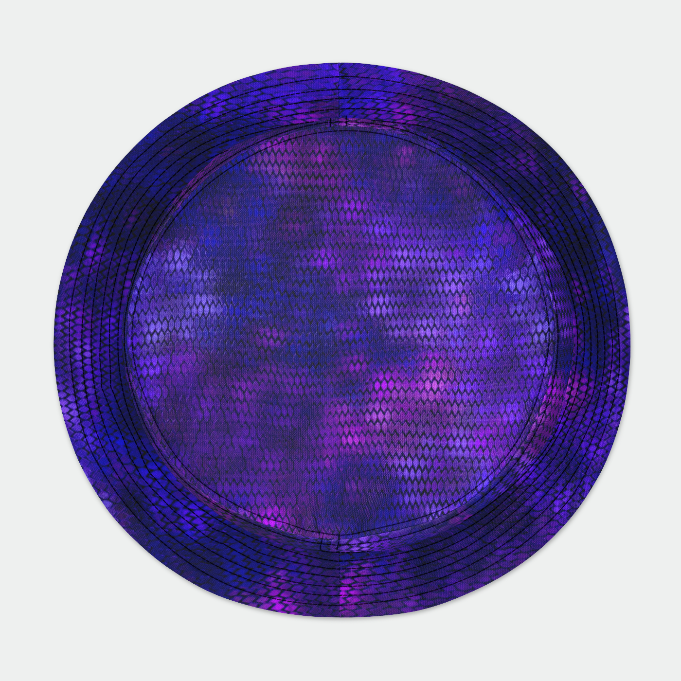 Purple Dragon Scales  Bucket Hat