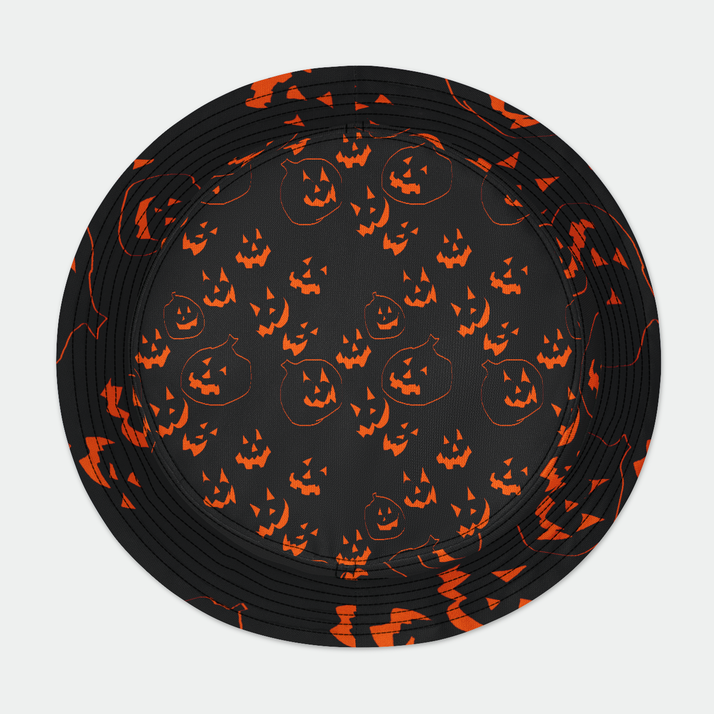 Jack O Lanterns Bucket Hat
