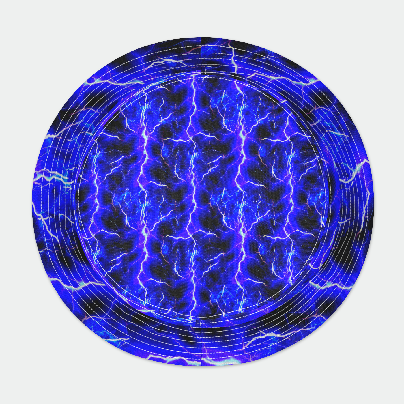 Blue Lightning Bucket Hat