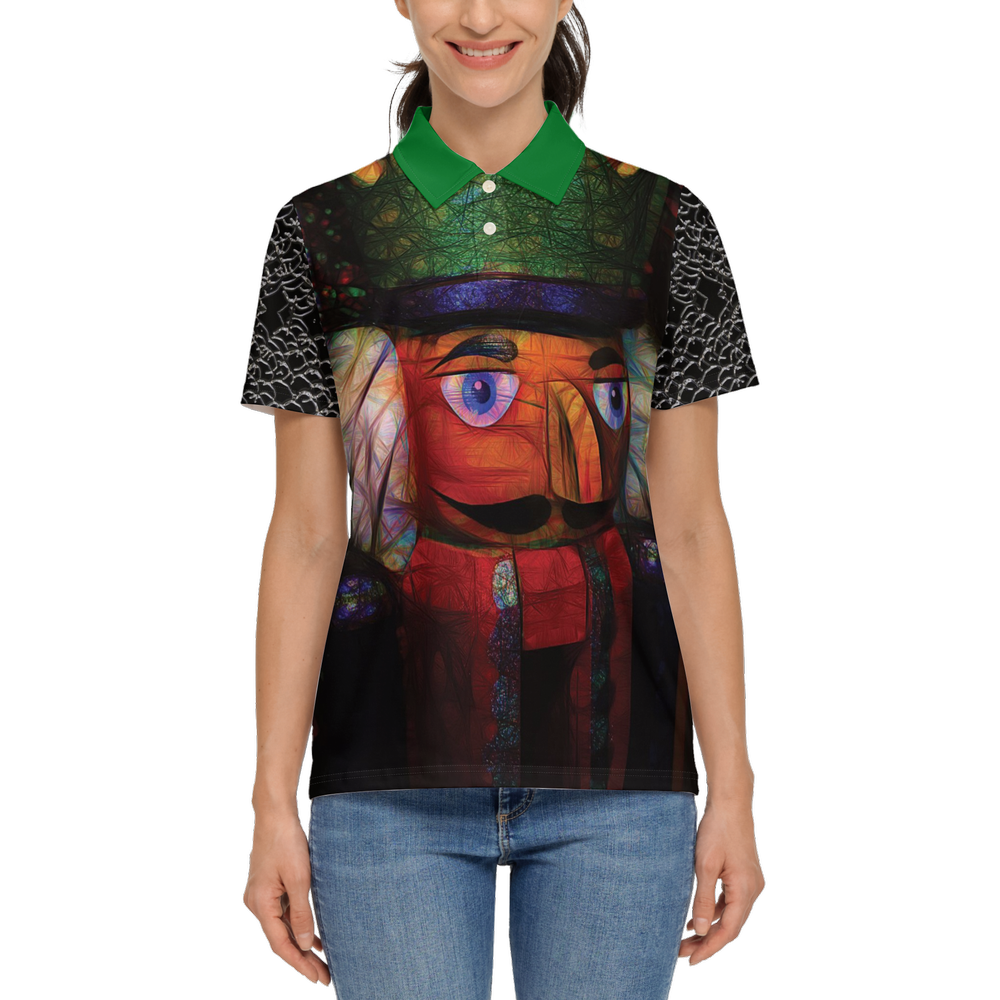 Nutcracker Women’s Classic Fit Short-Sleeve Polo Shirt