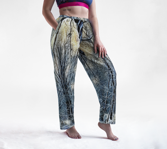 4 Oclock Winter Landscape Lounge Pants