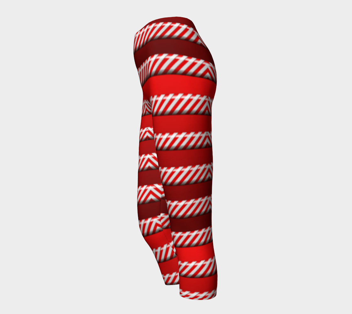 Peppermint Stripes Capris