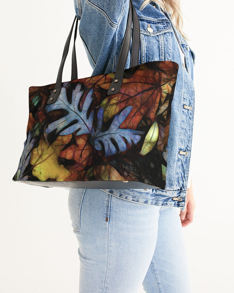 Mid October Leaves Stylish Tote