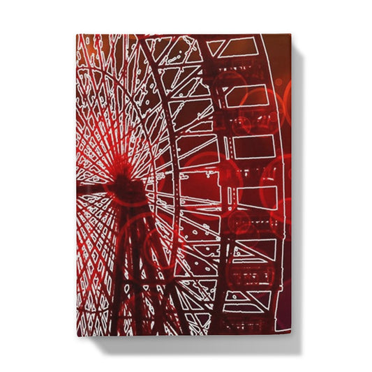 Bokeh Light Ferris Wheel Hardback Journal
