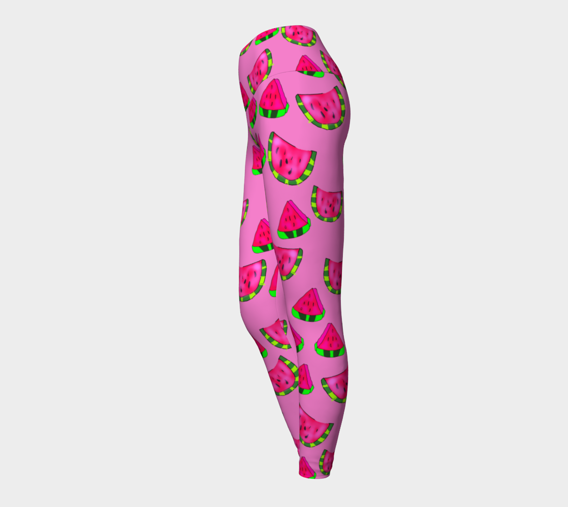 Watermelon Pattern Yoga Leggings