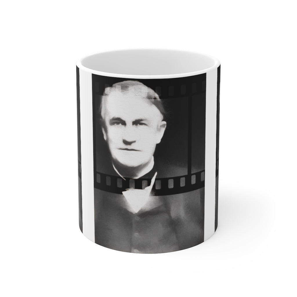 Silent Film Thomas Edison Ceramic Mugs (11oz\15oz\20oz)