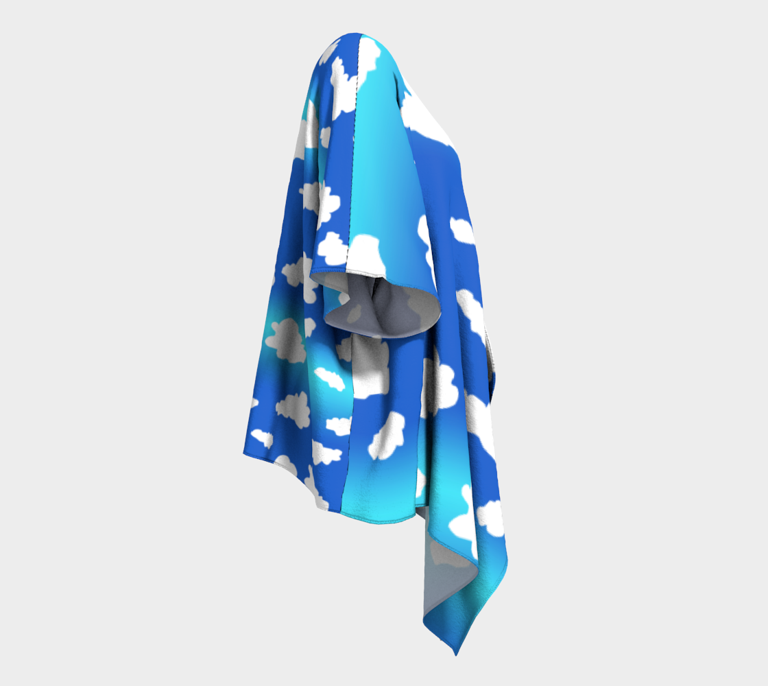 Clouds Draped Kimono