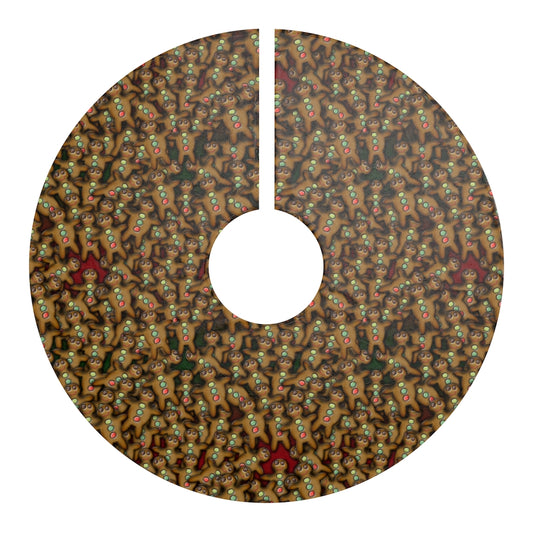 Gingerbread Cookie Christmas Tree Skirts