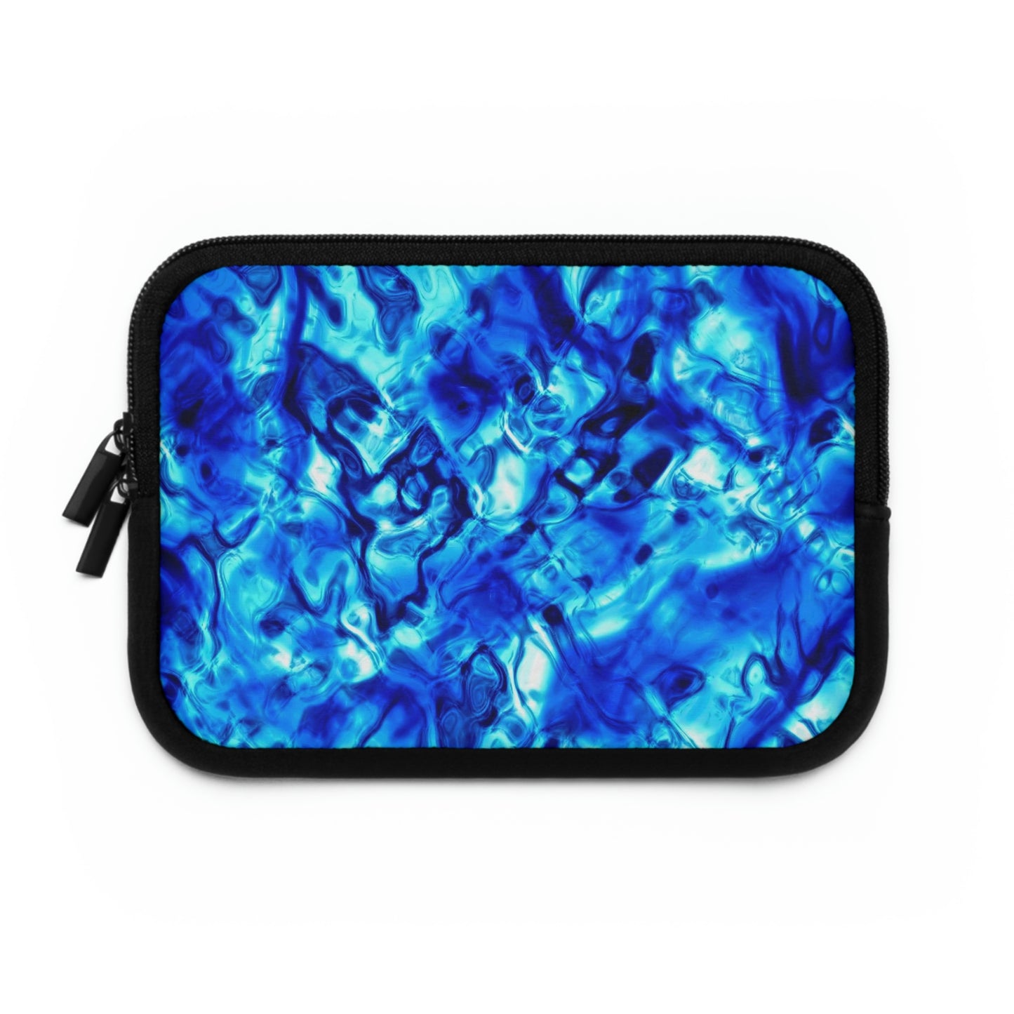 Blue Water Abstract Laptop Sleeve
