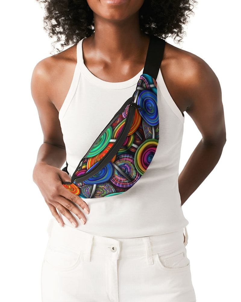 Colorful Lollipops Crossbody Sling Bag
