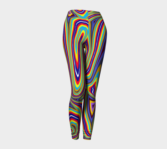 Curly Swirls Leggings