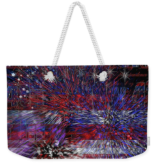 4th of July Poster - Weekender Tote Bag