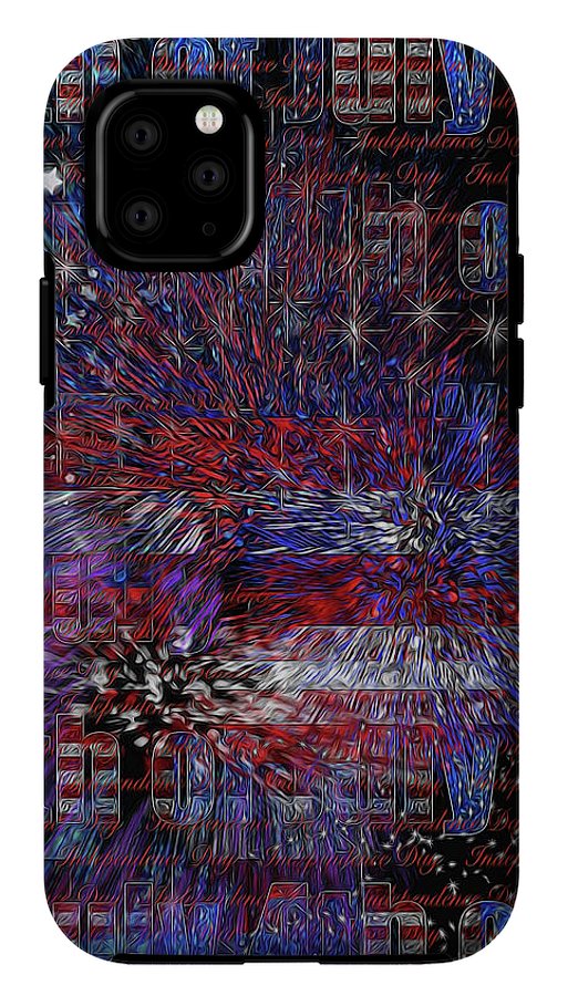 4th of July Poster - Phone Case