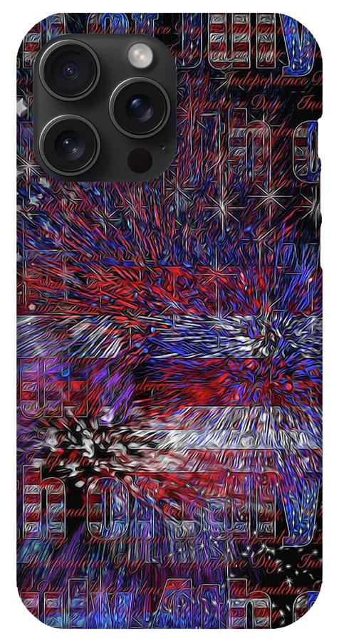 4th of July Poster - Phone Case