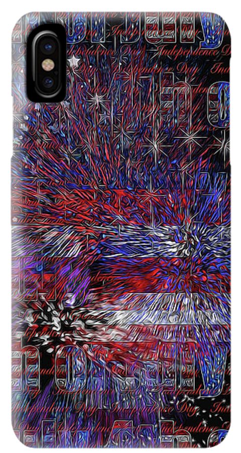 4th of July Poster - Phone Case