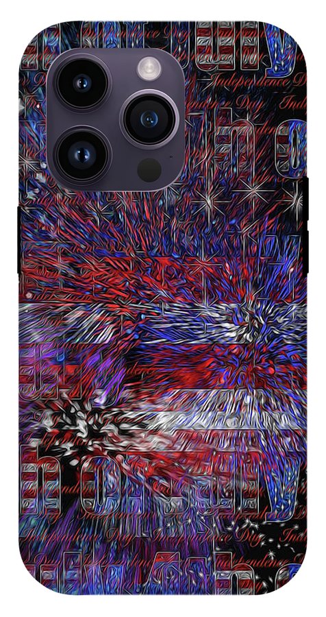 4th of July Poster - Phone Case