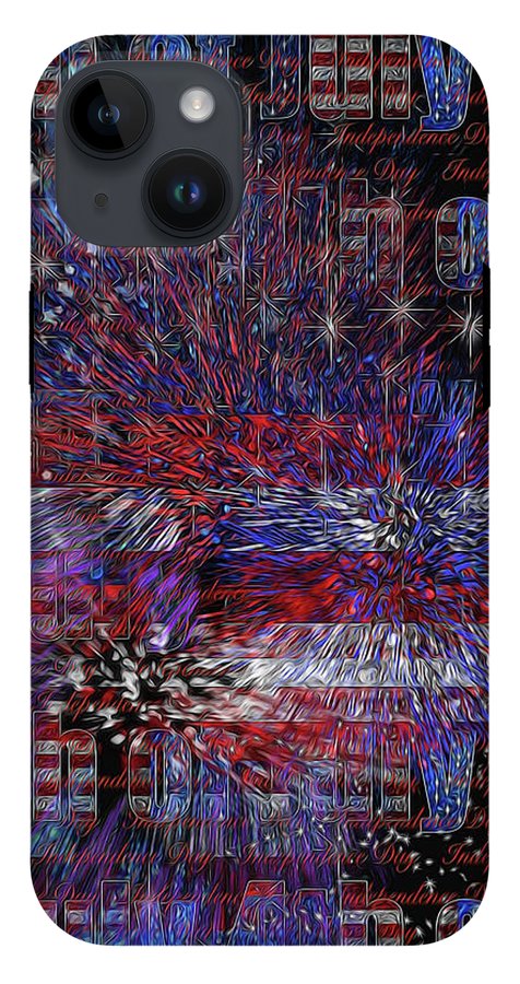 4th of July Poster - Phone Case