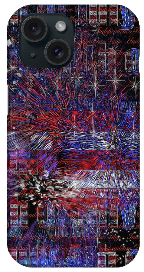 4th of July Poster - Phone Case