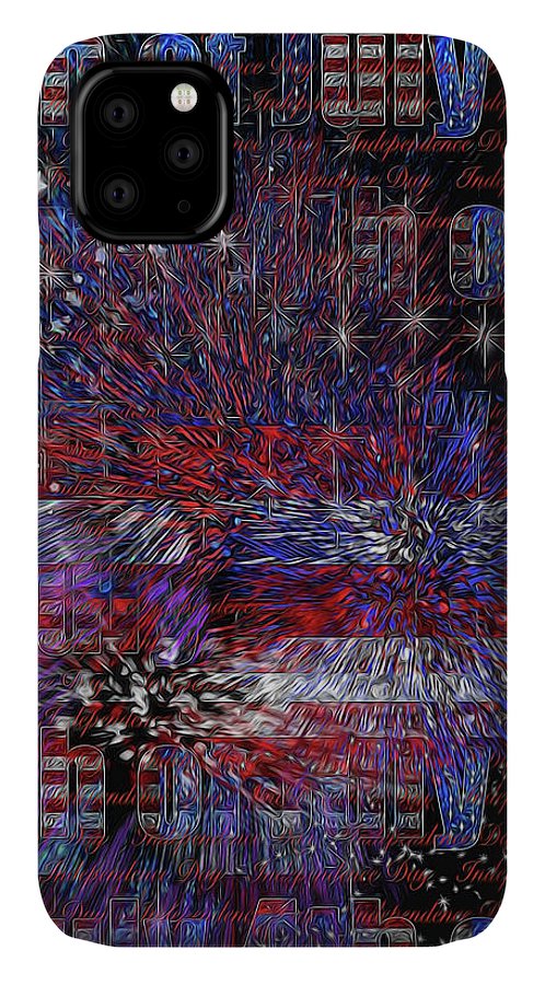 4th of July Poster - Phone Case