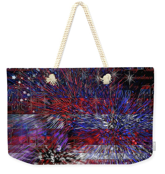 4th of July Poster - Weekender Tote Bag