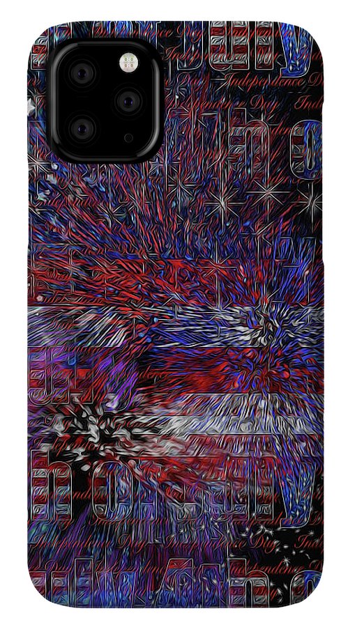4th of July Poster - Phone Case