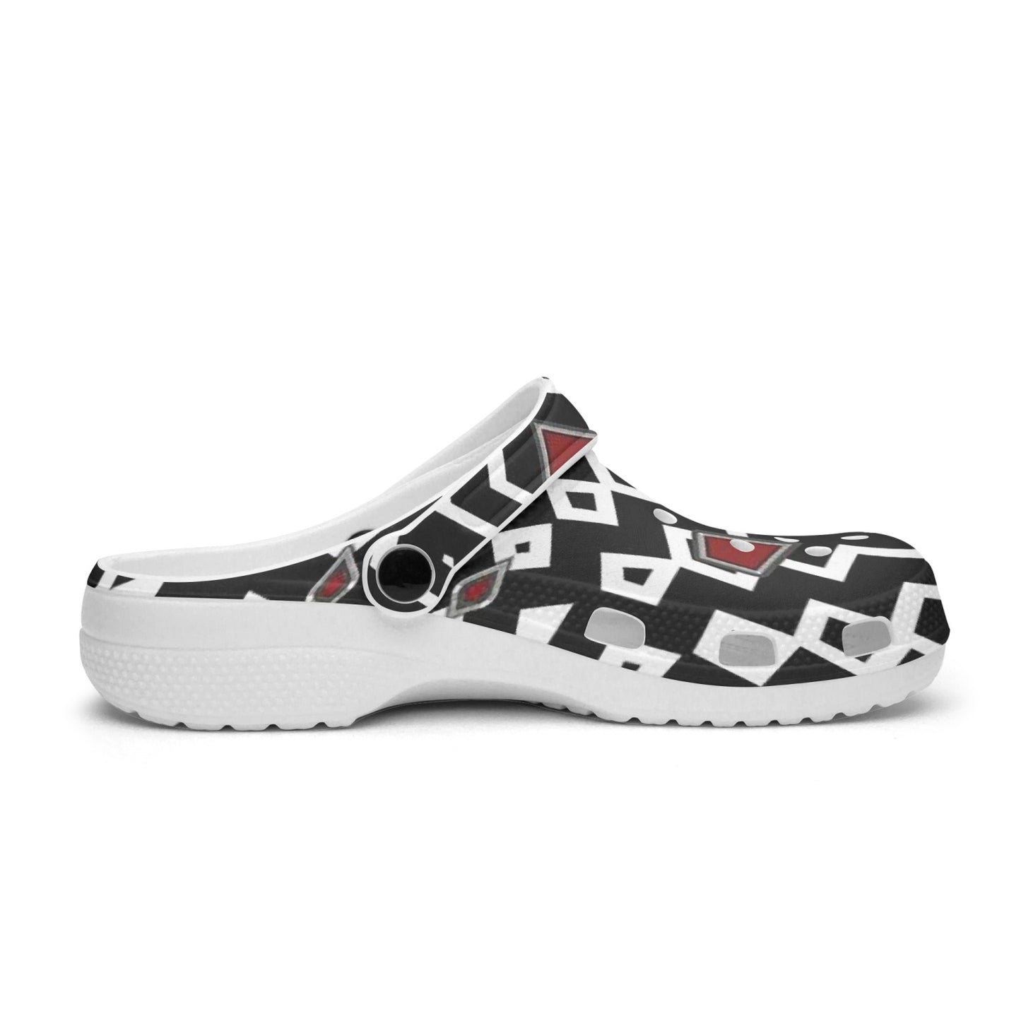 Hyperspace Kaleidoscope 413. All Over Printed Clogs