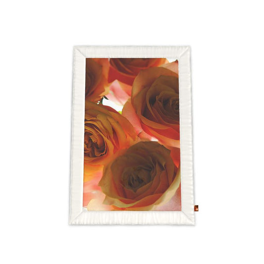 Pink and Orange Roses Quilt