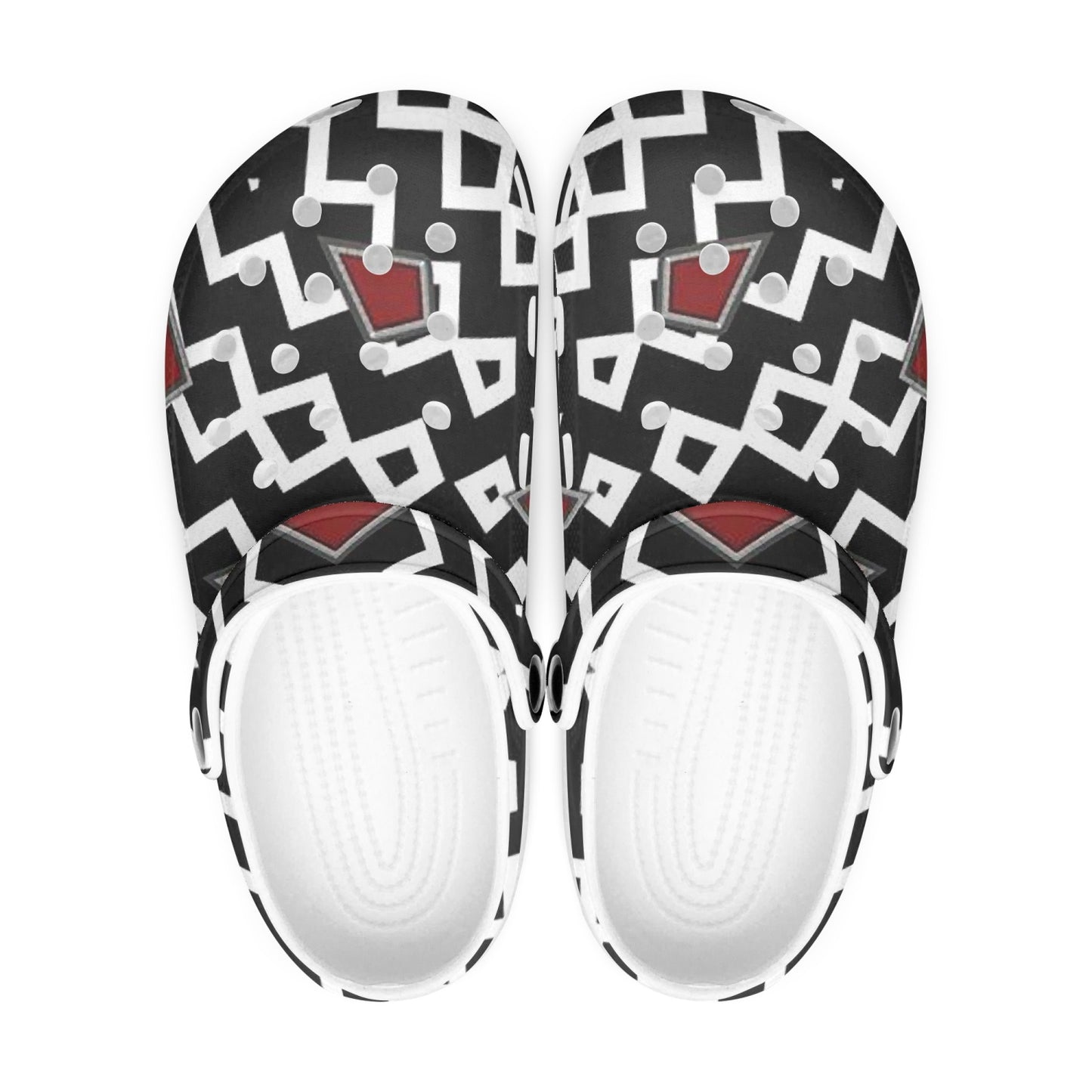 Hyperspace Kaleidoscope 413. All Over Printed Clogs