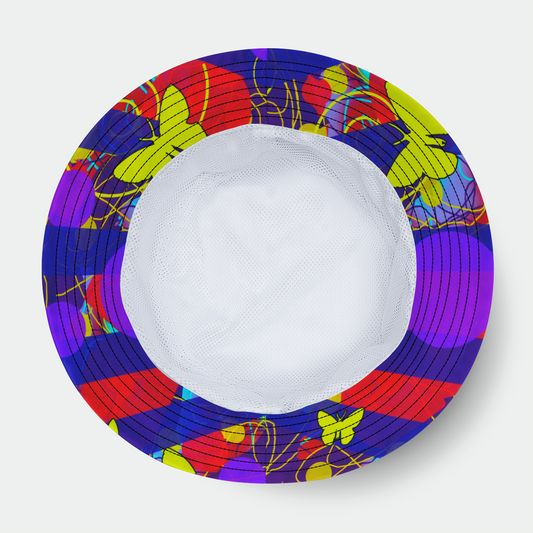 Happy Spring Pattern Bucket Hat