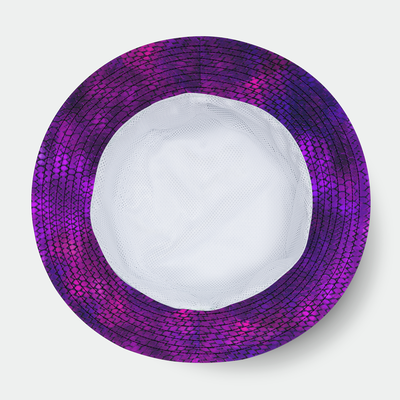 Pink Dragon Scales Bucket Hat