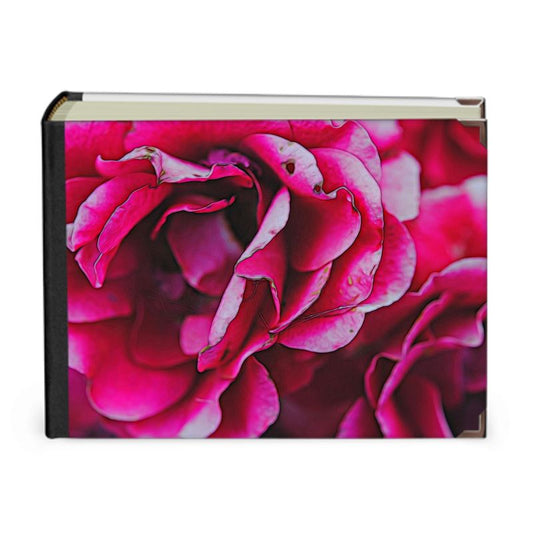 Dark Pink Flowers Photo Album