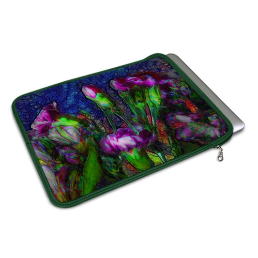 Abstract Pink Carnations Macbook Air Cover