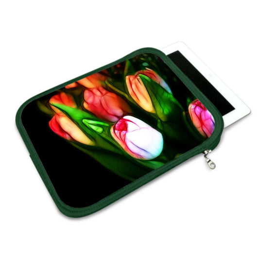 Pink Tulips Ipad Slip Case