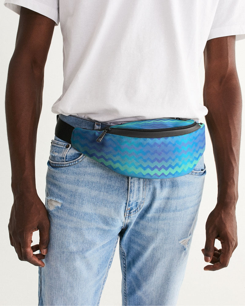 Mermaid Stripes Crossbody Sling Bag