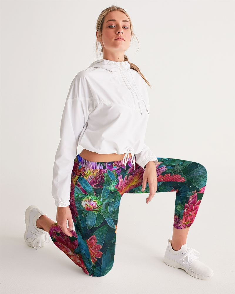 Warm Fall Mums Women's Track Pants